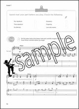 2nd sample page from Trinity College London Sight Reading Piano Grades 6-8