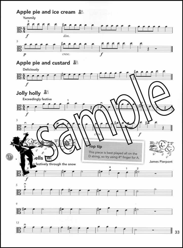 2nd sample page from Viola Basics