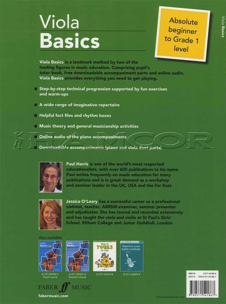 back cover of Viola Basics