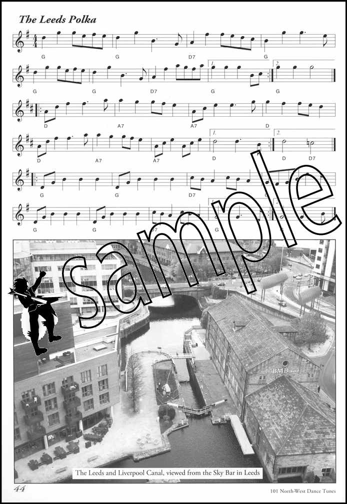 3rd sample page from 101 North-West Dance Tunes