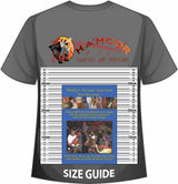front cover of Mally's Session Selection on a size guide