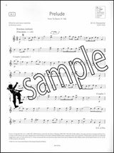 1st sample page from ABRSM Flute Exam Pack Grade 3 from 2022