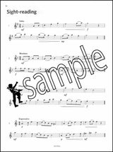 3rd sample page from ABRSM Flute Exam Pack Grade 3 from 2022