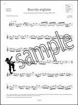 1st sample page from ABRSM Flute Exam Pieces Grade 6 from 2022