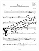 1st sample page from ABRSM Saxophone Exam Pack Grade 2 from 2022