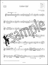 2nd sample page from ABRSM Saxophone Exam Pack Grade 3 from 2022