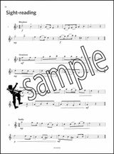 3rd sample page from ABRSM Saxophone Exam Pack Grade 3 from 2022