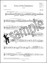 2nd sample page from ABRSM Saxophone Exam Pack Grade 4 from 2022