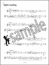 3rd sample page from ABRSM Saxophone Exam Pack Grade 4 from 2022