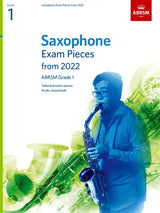 front cover of ABRSM Saxophone Exam Pieces Grade 1 from 2022