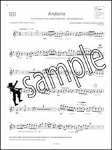 2nd sample page from ABRSM Saxophone Exam Pieces Grade 5 from 2022