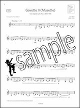 1st sample page from ABRSM Clarinet Exam Pack Grade 2 from 2022