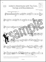 2nd sample page from ABRSM Clarinet Exam Pack Grade 3 from 2022