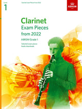 front cover of ABRSM Clarinet Exam Pieces Grade 1 from 2022