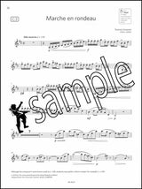 3rd sample page from ABRSM Clarinet Exam Pieces Grade 6 from 2022