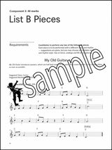 2nd sample page from The London College of Music Electronic Keyboard Handbook Step 1