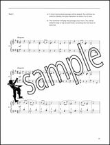 3rd sample page from The London College of Music Electronic Keyboard Handbook Grade 1