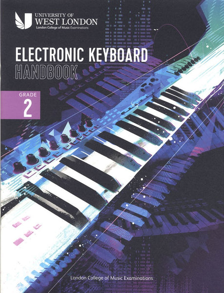 front cover of The London College of Music Electronic Keyboard Handbook Grade 2