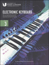 front cover of The London College of Music Electronic Keyboard Handbook Grade 3