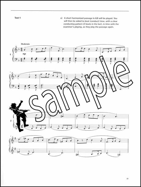 3rd sample page from The London College of Music Electronic Keyboard Handbook Grade 3