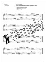 1st sample page from The London College of Music Electronic Keyboard Handbook Grade 4