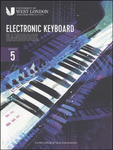 front cover of The London College of Music Electronic Keyboard Handbook Grade 5