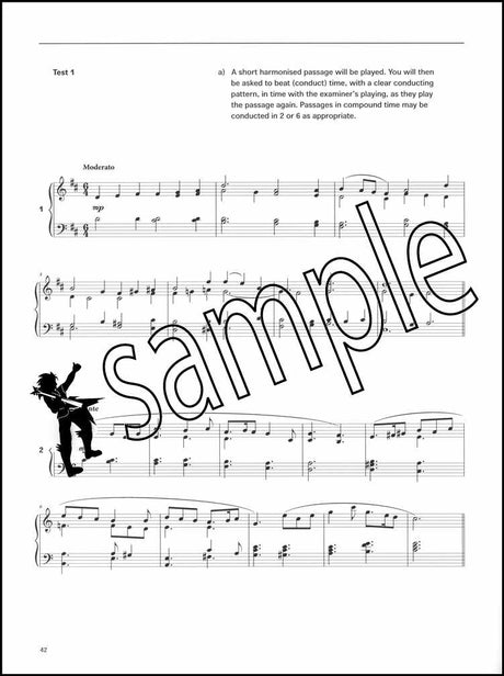 3rd sample page from The London College of Music Electronic Keyboard Handbook Grade 5