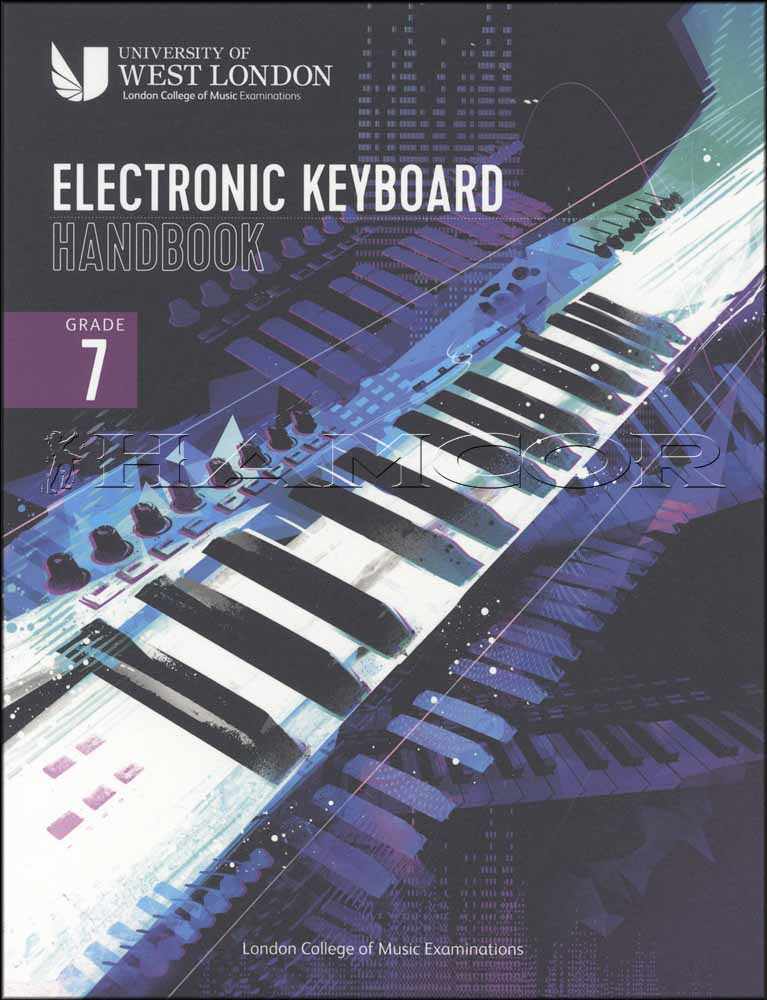 front cover of The London College of Music Electronic Keyboard Handbook Grade 7