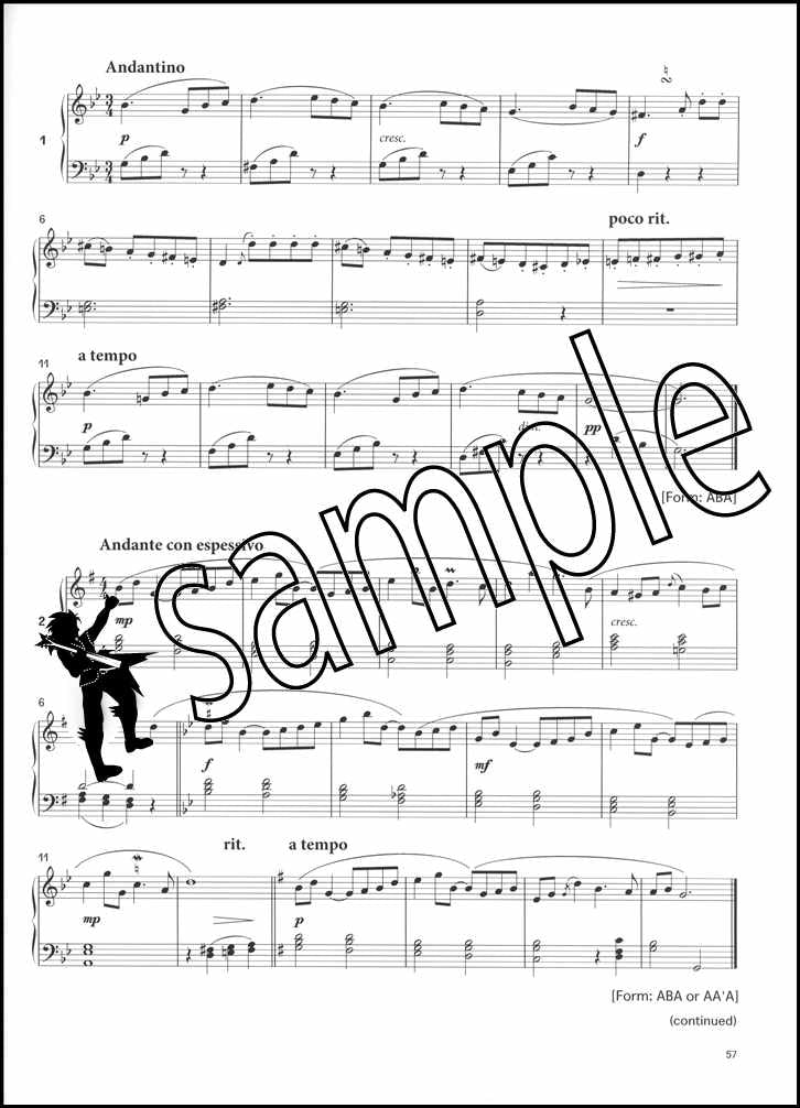 3rd sample page from London College of Music Violin Handbook Grade 7 from 2021