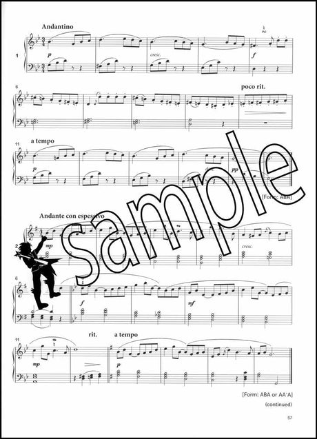 3rd sample page from London College of Music Violin Handbook Grade 7 from 2021