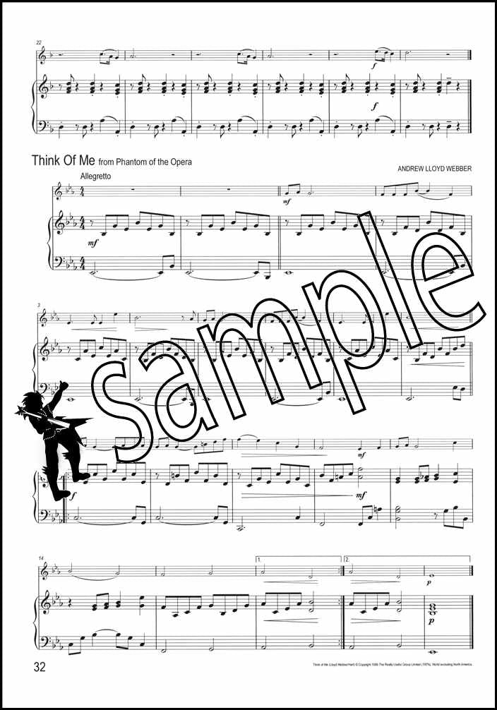 3rd sample page from Easy Winners Piano Accompaniment for Oboe