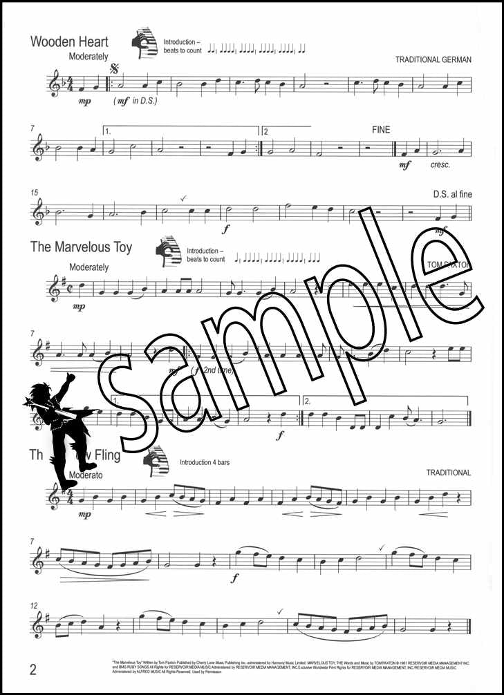 1st sample page from Easy Winners for Oboe Book Only