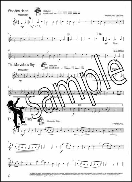1st sample page from Easy Winners for Oboe Book Only