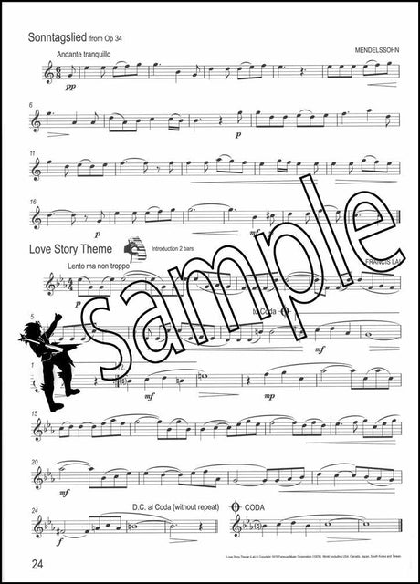 3rd sample page from Easy Winners for Oboe Book Only