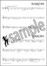 1st sample page from JazzFX Solos for Clarinet Book/CD by Dave Gale