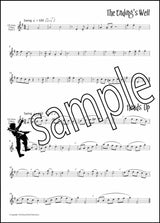 1st sample page from JazzFX Solos for Descant Recorder Book/CD by Dave Gale
