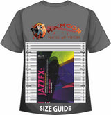 front cover of JazzFX Solos for Descant Recorder Book/CD by Dave Gale on a size guide