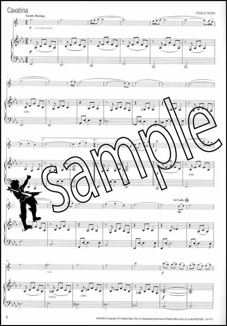 1st sample page from Easy Winners Piano Accompaniment for Alto Saxophone