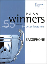 front cover of Easy Winners for Saxophone
