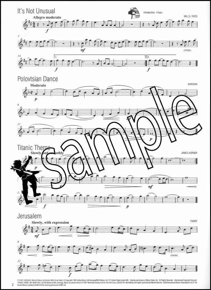 1st sample page from Easy Winners for Saxophone