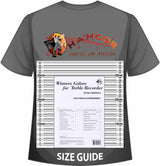 front cover of Winners Galore Piano Accompaniment for Treble Recorder on a size guide