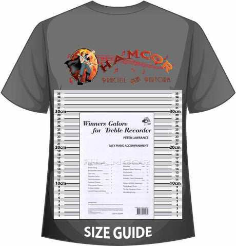 front cover of Winners Galore Piano Accompaniment for Treble Recorder on a size guide