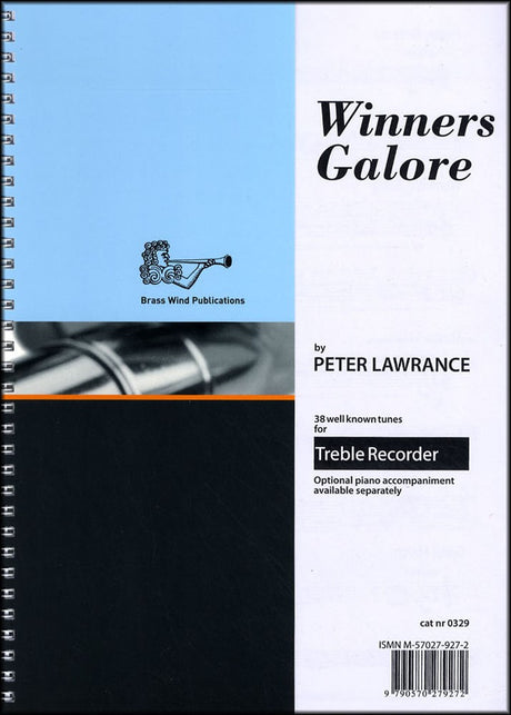 front cover of Winners Galore for Treble Recorder
