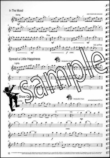 3rd sample page from Winners Galore for Treble Recorder