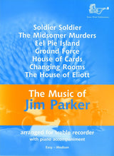 front cover of The Music of Jim Parker for Treble Recorder