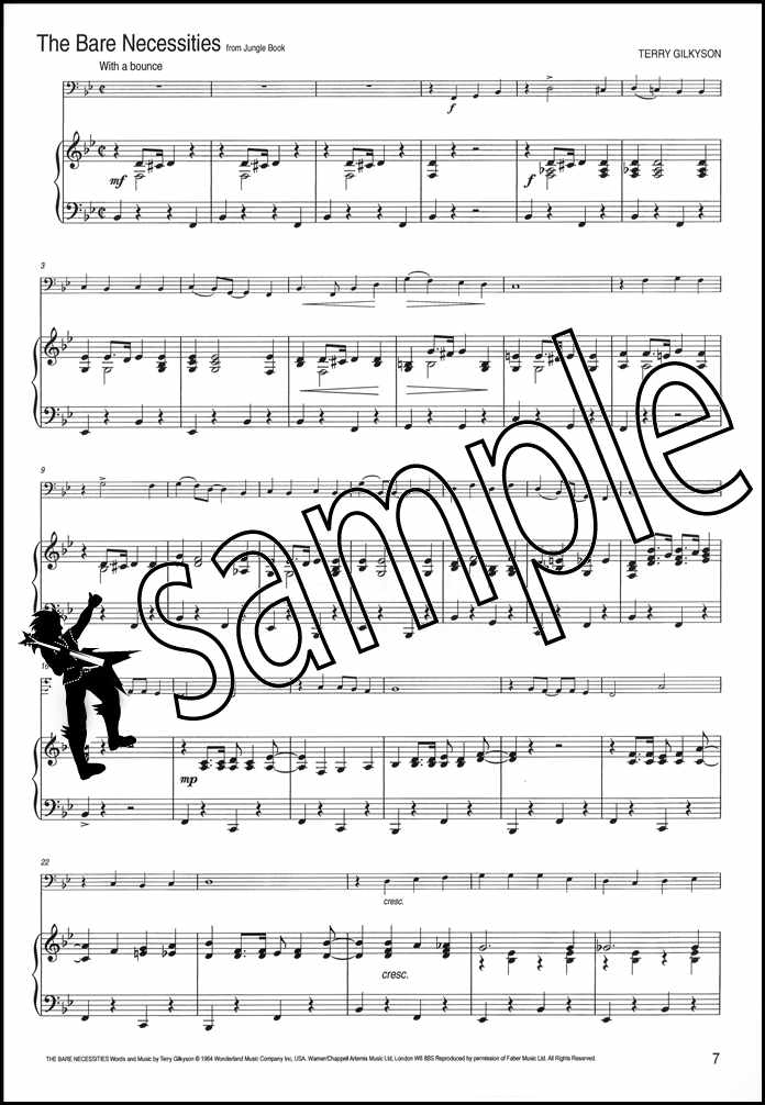 1st sample page from Winner Scores All Piano Accompaniment for Bassoon