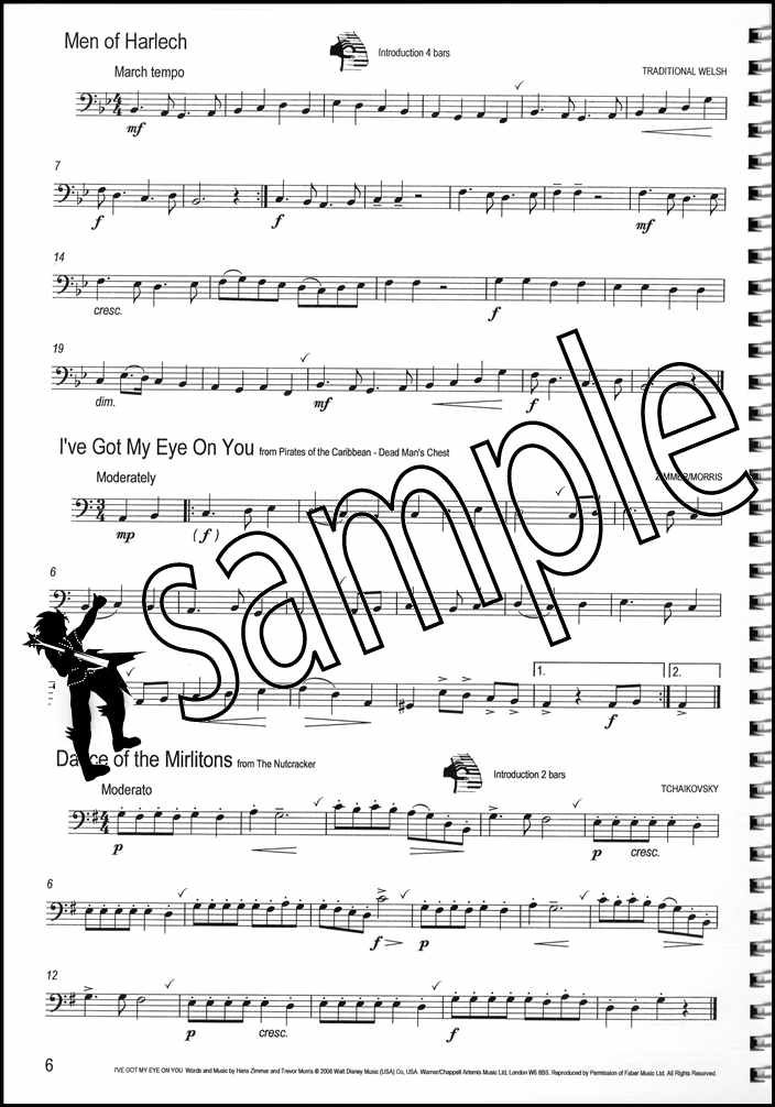 2nd sample page from Winner Scores All for Bassoon