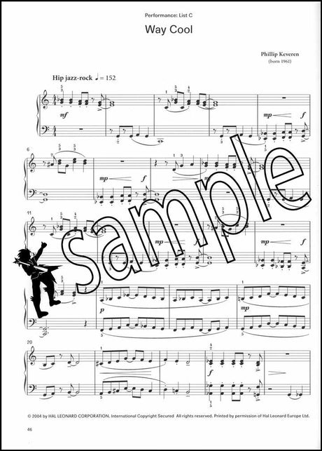 3rd sample page from London College of Music Piano Handbook Grade 4 from 2021