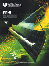 front cover of London College of Music Piano Handbook Grade 7 from 2021