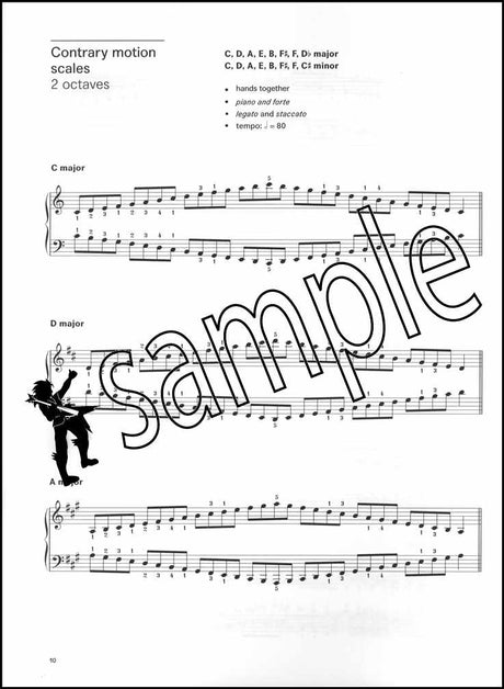 1st sample page from London College of Music Piano Handbook Grade 7 from 2021